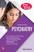 Psychiatry Pre Test Self Assessment and Review 15th Edition Cover Image