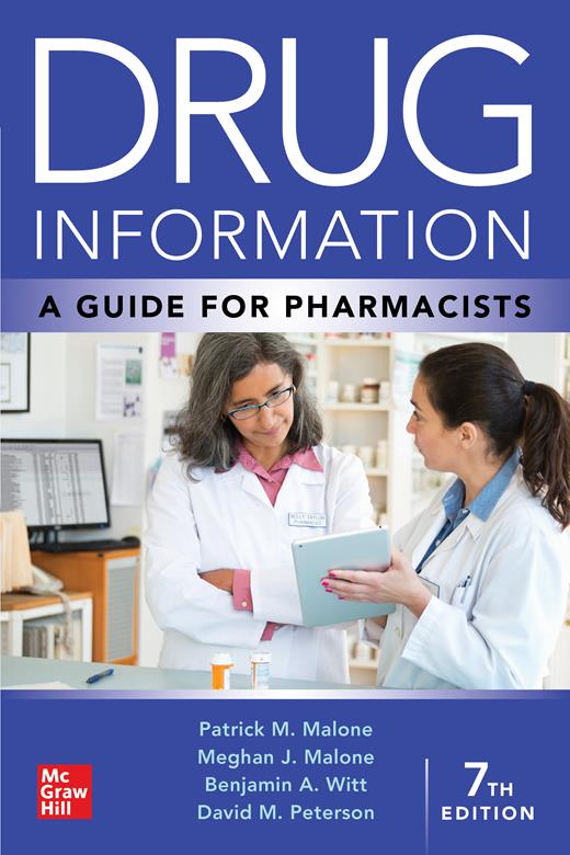 Drug Information Resources | Drug Information: A Guide for Pharmacists ...