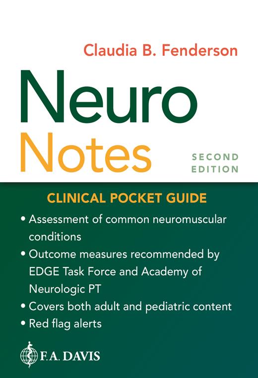 Davis Notes Series PT EXAM | Neuro Notes: Clinical Pocket Guide, 2nd Edition | F.A. Davis ...